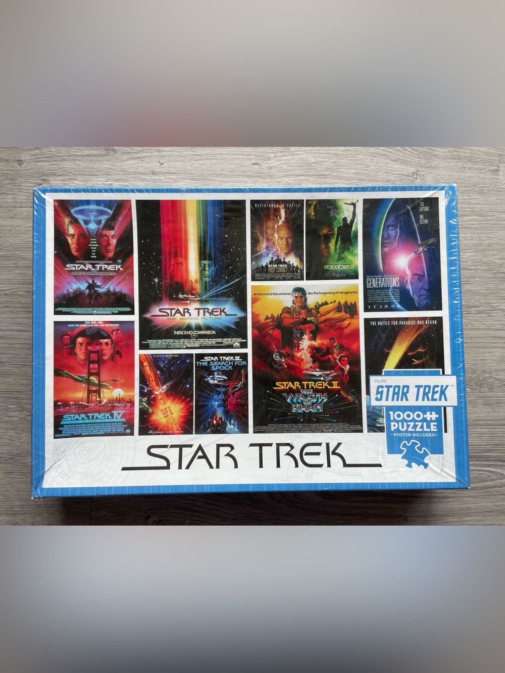 Star Trek Movie Poster 1000 Piece Puzzle Cobble Hill - SEALED